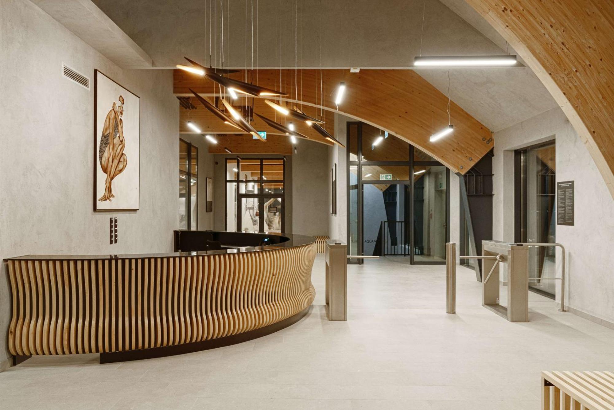 Radisson Blu Resort & Conference Center, Ostroda Mazury 外观 照片 Interior of the new building